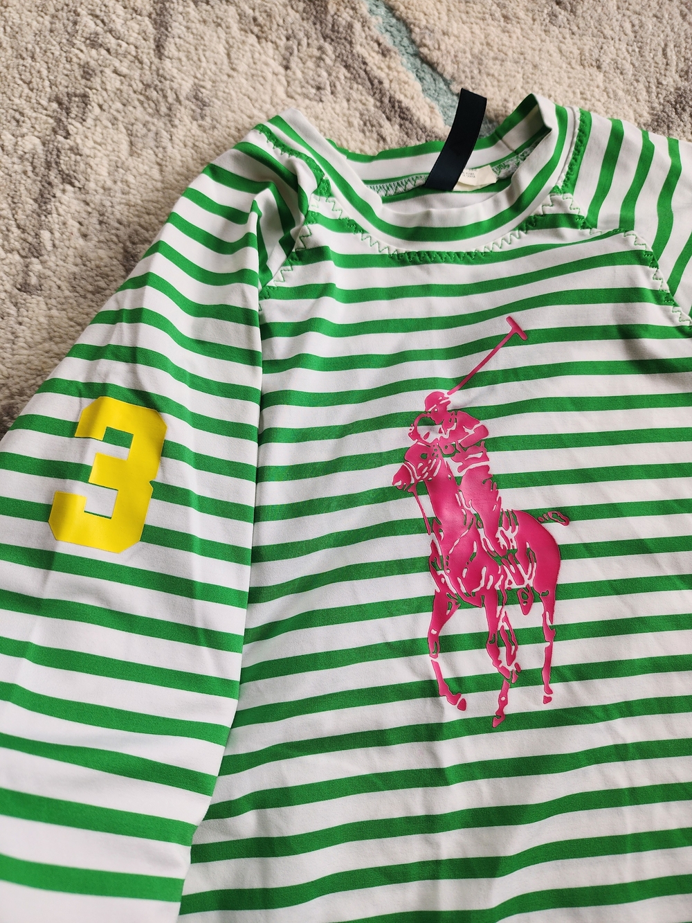 Ralph Lauren Girls Swim Top — Size L (12-14)